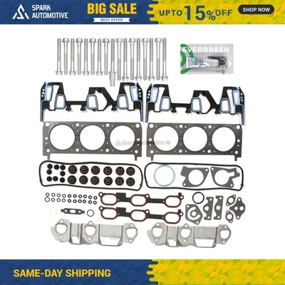 Head Gasket Bolts Set Fit 96-99 Oldsmobile Pontiac Grand AM Chevrolet Lumina 3.4 - Image 1 of 4