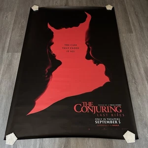 THE CONJURING 2025 Last Rites Red Warner Bros Orig. Bushaltestelle Filmposter 48x70i - Bild 1 von 8