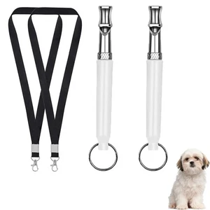 2 Pack Dog Whistle, Recall Training, Professional Ultrasonic Dog Whistle to S... - Picture 1 of 7