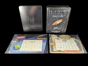 Fossil Watches Retro Calendar Lot 1999 2000 2001 Sealed - Picture 1 of 7
