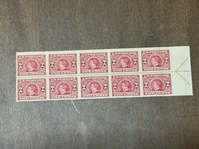 371 arrow blk,  of 10. MNH - Image 1 of 2