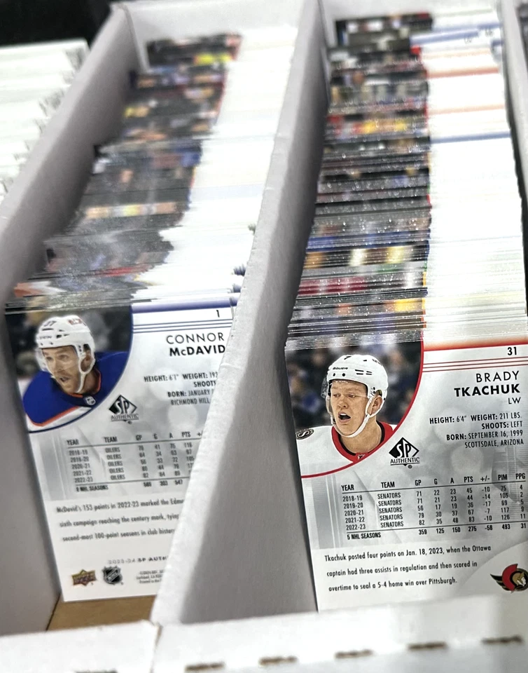 2023-24 SP Authentic Base Cards - You PICK  - Complete your Set (1-100) - Image 1 of 1