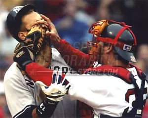 Jason Varitek Boston Red Sox AROD fight Yankees 8x10 11x14 16x20 photo 307 - Picture 1 of 1