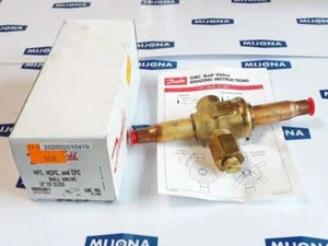 VÁLVULA DE BOLA DANFOSS HFC HCFC Y CFC 3/8 ODF SOLDADURA 009G5021 NUEVO STOCK ANTIGUO - Imagen 1 de 6