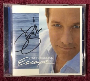 SIGNED Autographed CD ~ Jim Brickman - Escape 2006 Vocal New Age Piano Pop - Picture 1 of 2