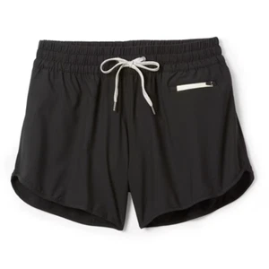 New Vuori Clementine 2.0 4 Inch Shorts Black Women's Small S $58 MSRP - Picture 1 of 1