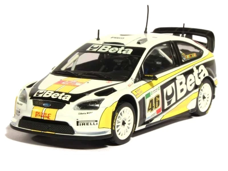 MINICHAMPS 1/43 "BETA" FORD FOCUS RS WRC #46 MONZA RALLY 2008 VALENTINO ROSSI - Image 1 of 1