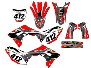 2019-2021 CRF 250 RX PODIUM Red Senge Graphics Kit Compatible with Honda - Picture 1 of 10