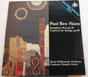 Symphony No. 2 Op. 36/Paul Ben Haim (Vinyl, Jerusalem Records, ATD 8305) - Picture 1 of 2