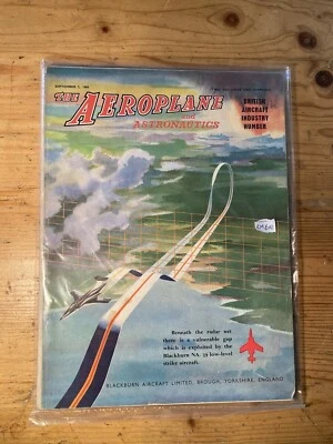 The Aeroplane And Astronautics Magazine Vintage Britain's Aircraft Industry 1960 - Image 1 of 2