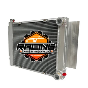 2-Row All Aluminum Cooling Radiator for 1971-1982 Mazda Rx2/Rx3/Rx4/Rx7 SA/FB S2 - Picture 1 of 6