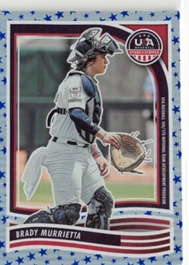 2024 Panini Stars & Stripes USA Baseball - Brady Murrietta - Stars Parallel #104 - Imagen 1 de 2
