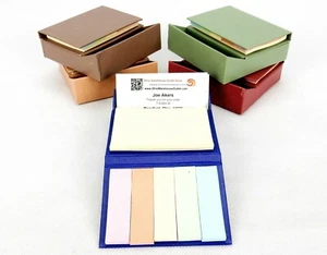 Kartenetui mit Haftnotizen, Kratzpapier, Farbwahl, recycelt, Sweda # DK800 - Bild 1 von 15
