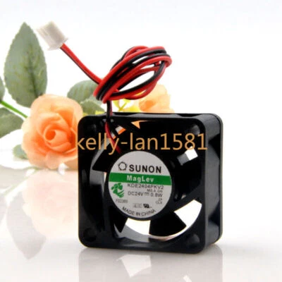 1pc SUNON KDE2404PKV2 4CM 4020 24V 0.8W 2-wire Inverter Cooling Fan - Image 1 of 3