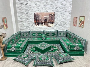 Arabische Ecke Majlis, Sark Kösesi, Orientalisches Sofa, Orientalische Sitzecke - Bild 1 von 9
