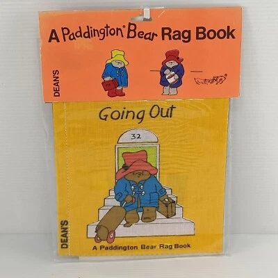 Vintage A Paddington Bear Rag Book New Sealed And Unused 1982 Collector's Gift - Image 1 of 4