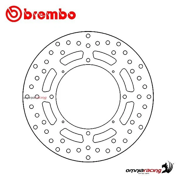 BREMBO Fixed Brake Disc 68B40769 For Honda 250 CRM 1994-1996