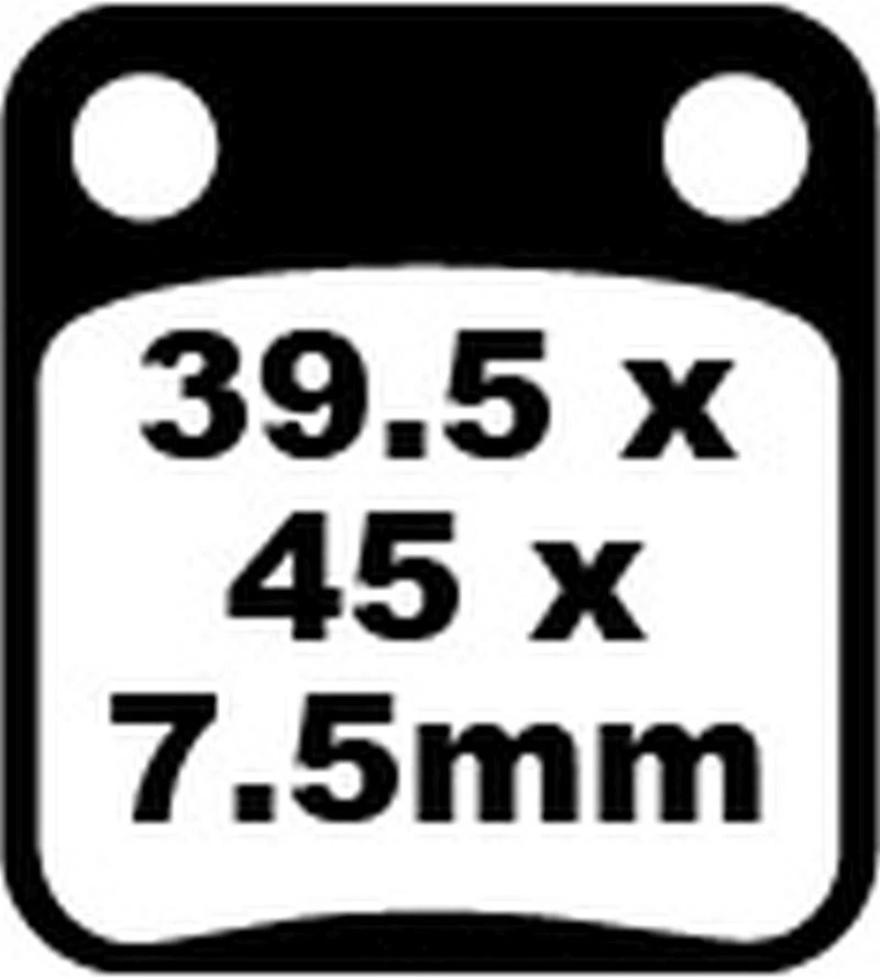 Goldstuff Bremsbeläge FA054HH für AJS CCM GARELLI KREIDLER MASH SACHS (HERCULES) - Bild 1 von 1