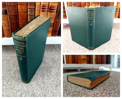 1913 - English Industries of the Middle Ages, Salzmann, Medieval England History - Image 1 of 4