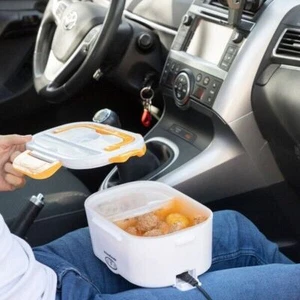 Lunchbox für Auto 12V • Elektrisch • Warmhaltebox • 1,05L • Tragbar • 2 Fächer - Bild 1 von 14