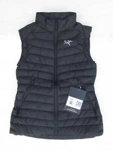 NWT Women's Arc'Teryx Cerium LT Puffer Down Vest Black Size Small - Picture 1 of 5