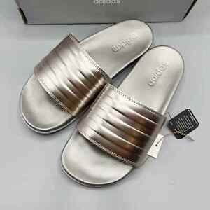 adidas Silver intersport adilette Slide Sandals for Men for sale | eBay