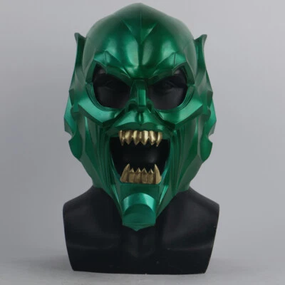 Spiderman No Way Home Green Goblin Masks Coaplay Superhero Masquerade Mask Latex - Image 1 of 4