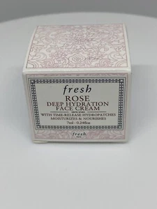 Fresh Rose Deep Hydration Face Cream Moisturizer Travel Mini 7ml/0.24oz - Picture 1 of 4