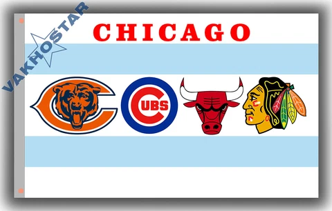 Chicago City of Champion Team Memorable Flag 90x150cm 3x5ft best banner Cover
