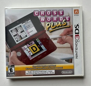 Cross Words Plus Nintendo 3DS Game SEALED BRAND NEW - Picture 1 of 3