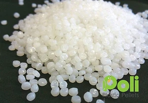 Plastic Pellets 1kg White HDPE - Soft Toy Filler, Craft Stuffing, Weighting - Picture 1 of 6