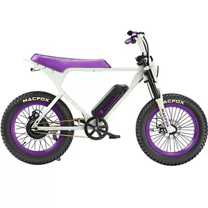 Macfox E-bike X1S x Bs.zay with Backlight LCD Screen Shield-Shaped Headlight NEW - Picture 1 of 5