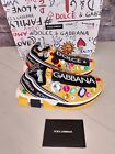 Sneakers Donna Dolce Gabbana Sorrento Yellow Size 36Eu Multicolor Con Strass New