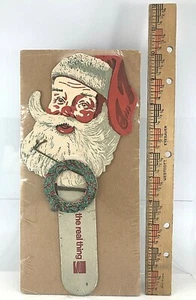 Coca Cola Santa Ring Toss Cardboard Game 1960's Shrink Wrapped on Cardboard GUC - Picture 1 of 5