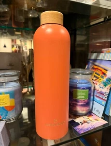 Waterdrop  Thermo Water Bottle Stainless Steel 20oz Orange Matte - Picture 1 of 4