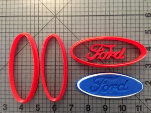 Cortador de galletas con logotipo automotriz 107 - Imagen 1 de 2