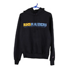 RHS Raiders Champion Hoodie - Small Black Cotton Blend