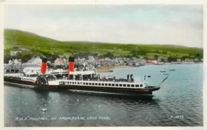 Ardrishaig Loch Fyne R.M.S. Foto postal Columbia #A-1079 RPPC 20-12317 - Imagen 1 de 2