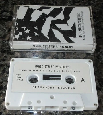 $0 ship! MANIC  STREET PREACHERS Japan PROMO ONLY CASSETTE TAPE Theme From MASH - Image 1 of 2
