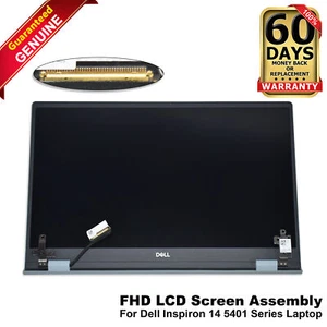 Dell Inspiron 5401 Silver 14" FHD Matte Anti-Glare LCD Display Assembly MNX0F - Picture 1 of 5