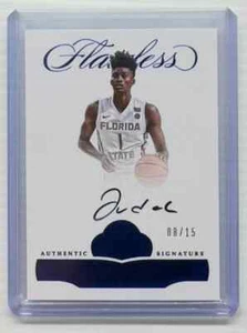 2017 Flawless Collegiate Jonathan Isaac Sapphire Autograph Auto Rookie RC #08/25 - Picture 1 of 2