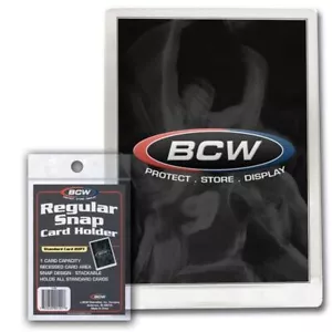 40X Soporte para tarjetas Snap regular BCW - Imagen 1 de 1