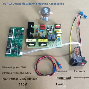 Circuit Board Cleaner Fine Workmanship 220V Ultrasonic Cleaning Machine - Picture 1 of 15