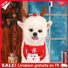 Cat Scarf Fashion Design for Pet Christmas Clothes (Red Santa Saliva)