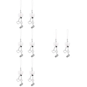  4 Pieces Mobile Phone Chain Bow Keychain Charm Cellphone Lanyard - Zdjęcie 1 z 12