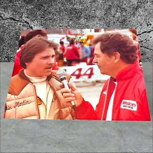 Mark Martin #02 BRISTOL 1982 WINSTON CUP VINTAGE NASCAR autographed 8x10 photo - Picture 1 of 4