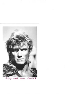 K790 Dolph Lundgren  1987 5 x 7 photograph - Picture 1 of 2