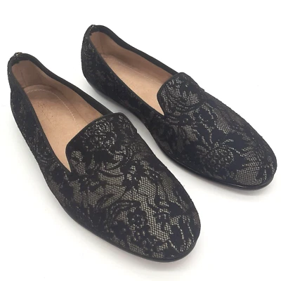 Zapatos planos bailarina negros AEROSOLES BEC 2 DIFERENTES TALLA 10 M sin cordones encaje floral Foto 1 de 4