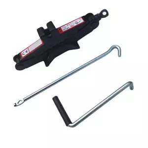 1 Ton Scissor Jack Car SUV Garage Tire Wheel Lug Handle Crank / Wrench Tool Kit - Picture 1 of 4