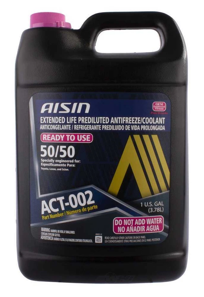 Engine Coolant / Antifreeze-GAS Aisin ACT-002. 1 U.S. GAL 3.78 L - Image 1 of 1